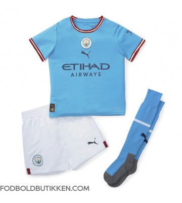 Manchester City Phil Foden #47 Hjemmebanetrøje Børn 2022-23 Kortærmet (+ Korte bukser)